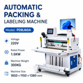 Automatic Bagging Machine for E-commerce – High Speed Roll Bag Sealing, Labeling & Parcel Packaging System for Fulfillment Centers